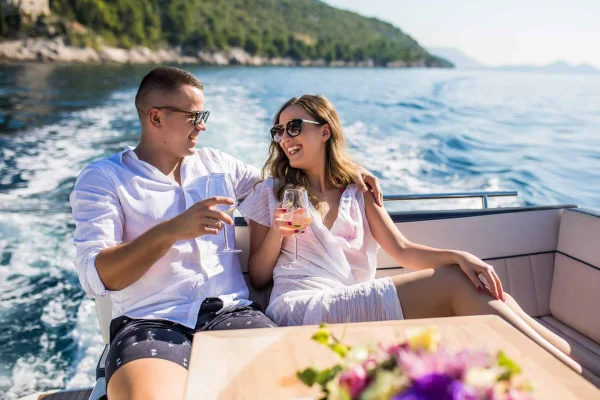 Private speedboat tour to Elaphiti Islands and Blue Cave